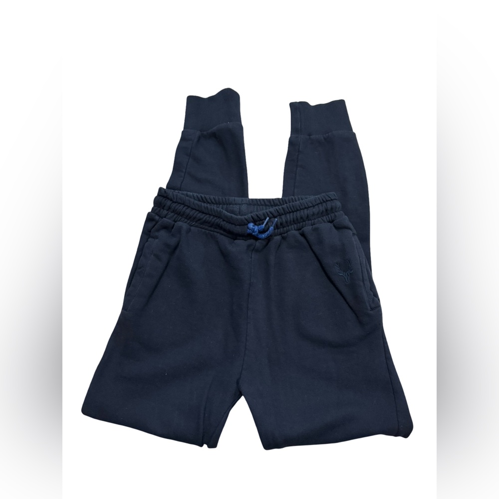 Kids Navy Jogger Pants